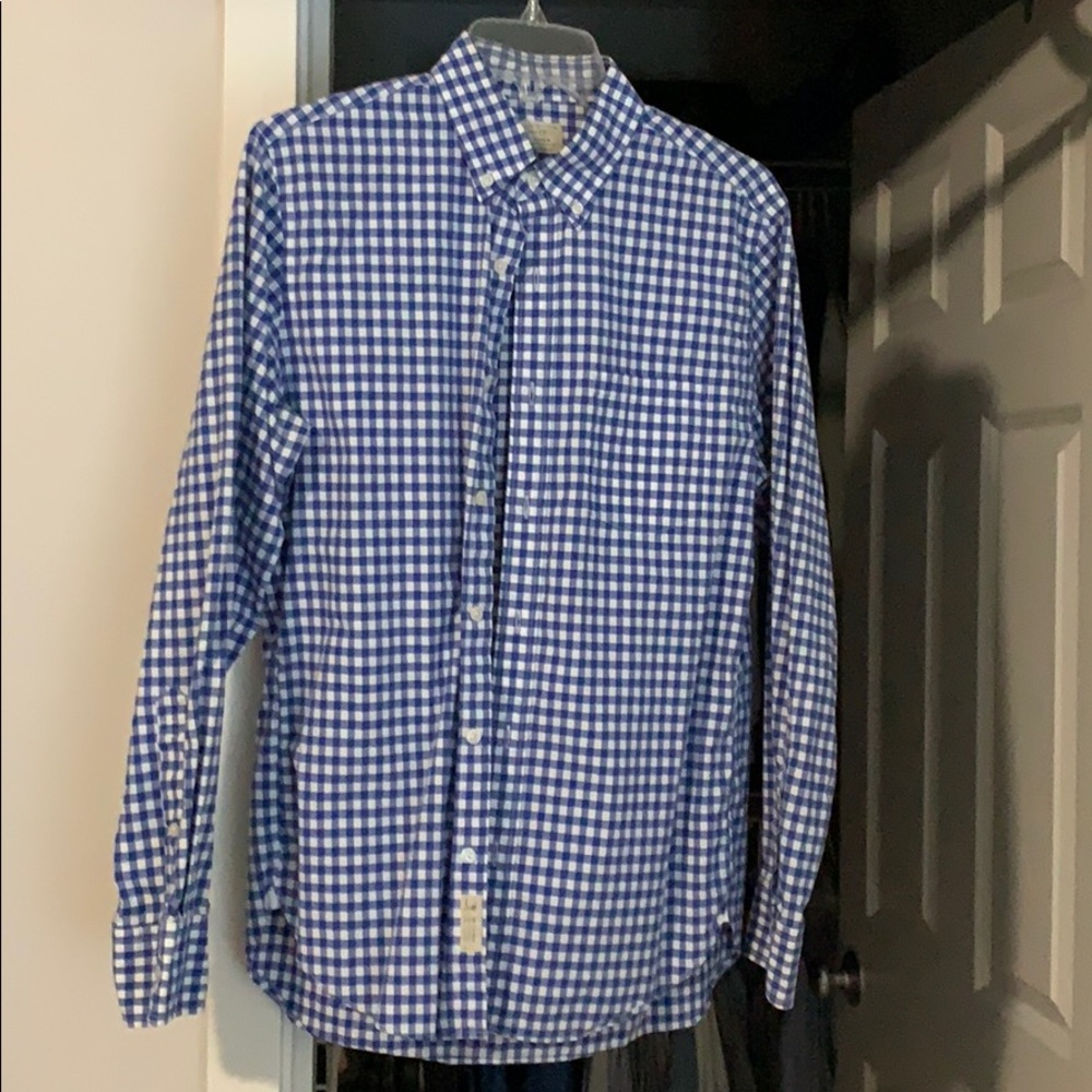 J crew button up